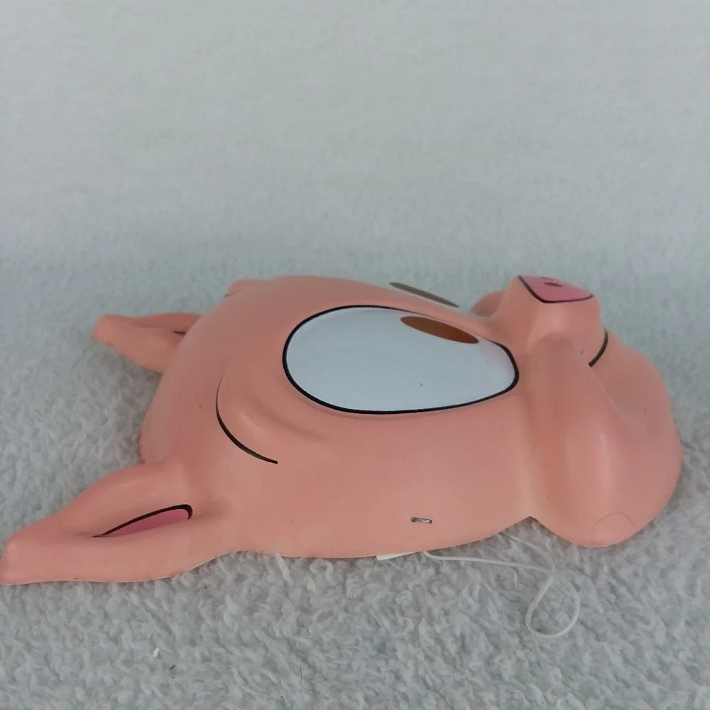 VTG‎ Tiny Toon Adventures Hampton J Pig Mask Porky 1993 Rubie's Costume Co NOS